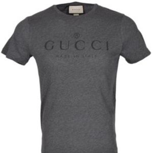 gray gucci shirt
